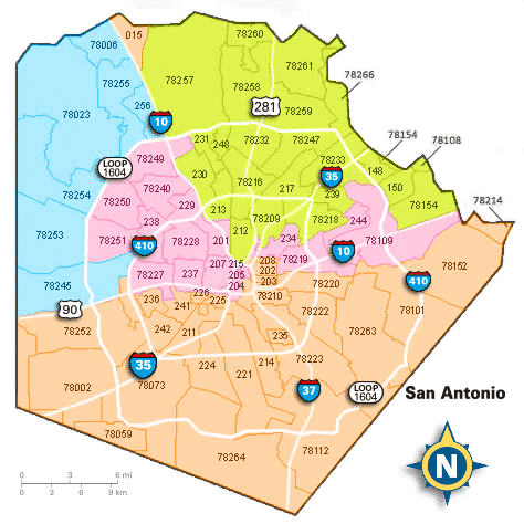 Zip Code Map 2018 