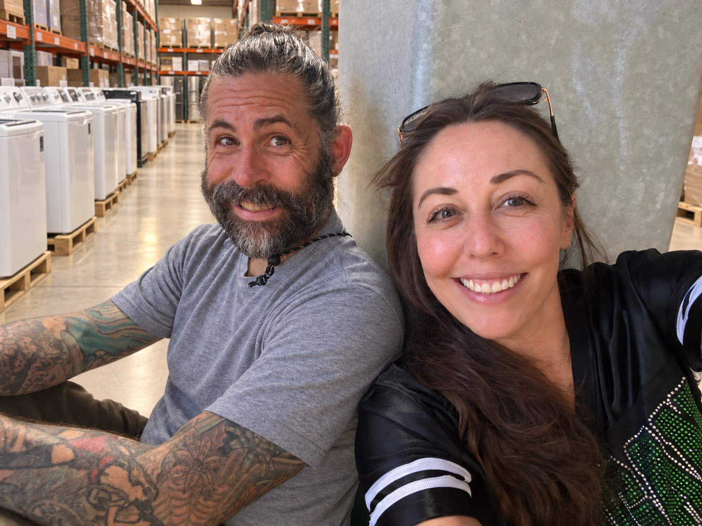Natalia and Dan, owners of Quack Rentals
